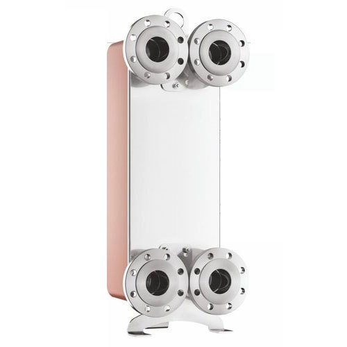 50 Plate Copper Brazed Plate Heat Exchanger for Refrigeration