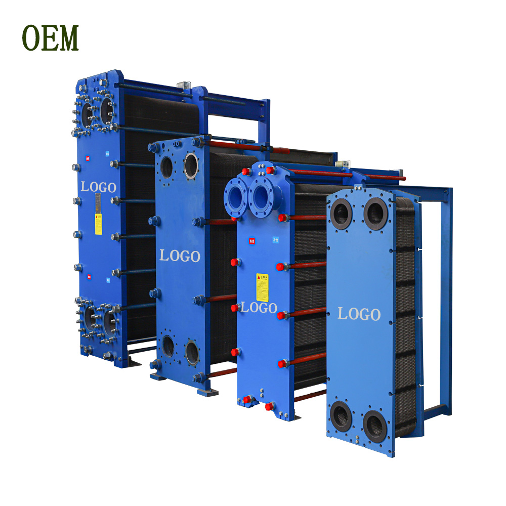 High Efficient Boat Engine Water To Refrigerant Plate Heat Exchanger Stainless Steel Heat Exchanger 