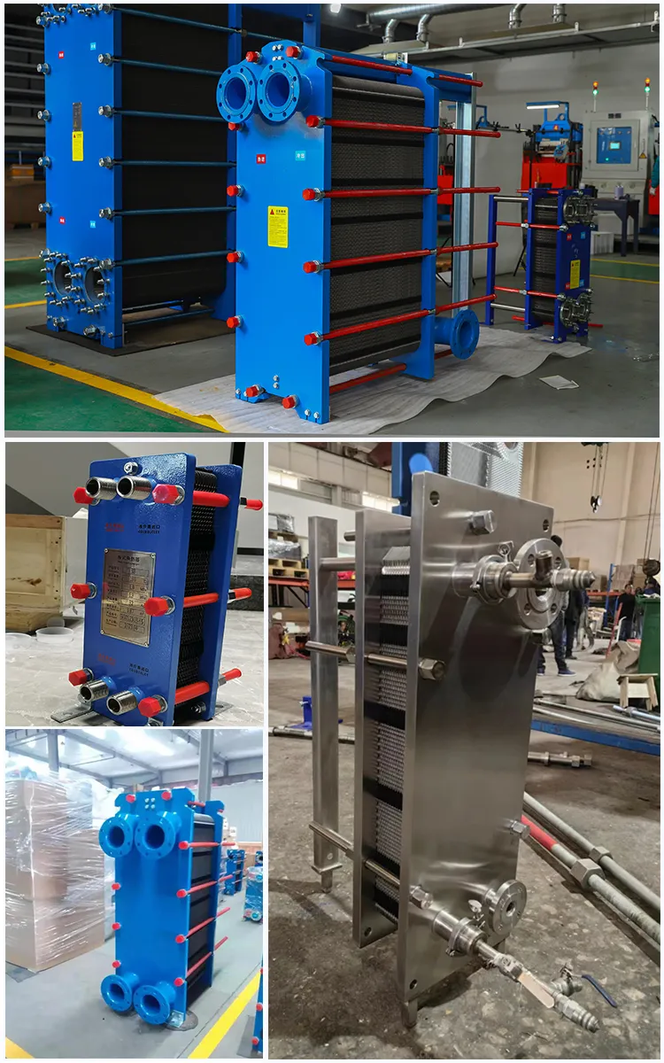 all kinds of plate heat exchangers