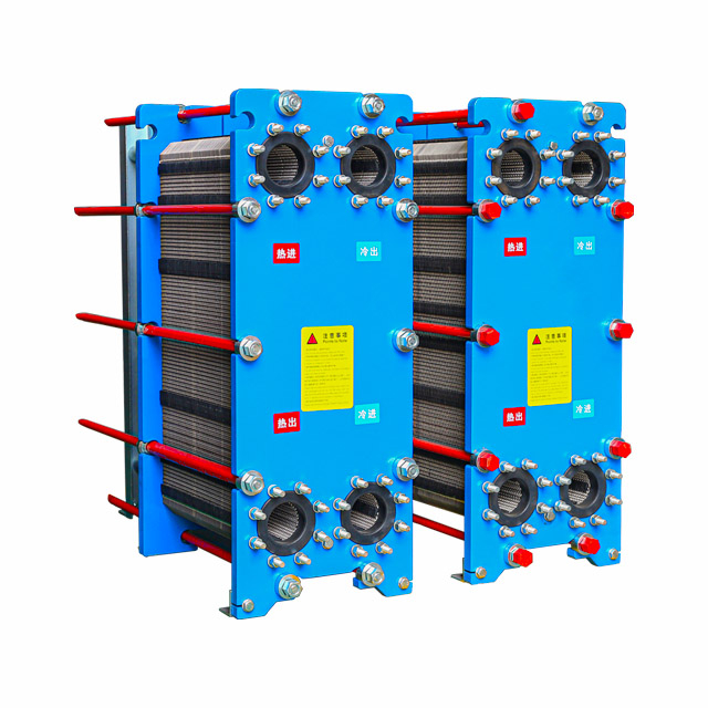 HAVC Sulfuric Acid To Water Brazed Plate Heat Exchanger