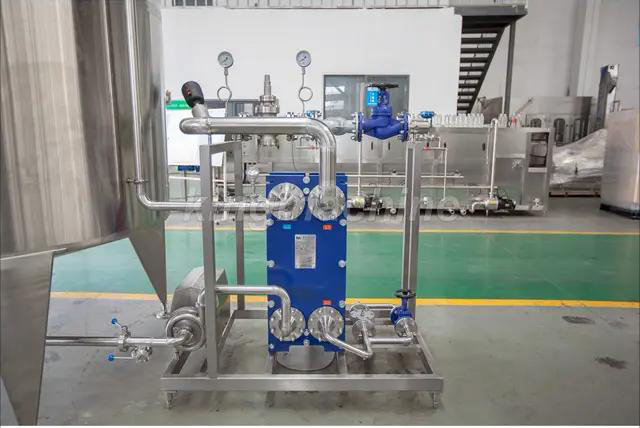 Food and Drink Plate Heat Exchanger for Pasteurization & Cooling 