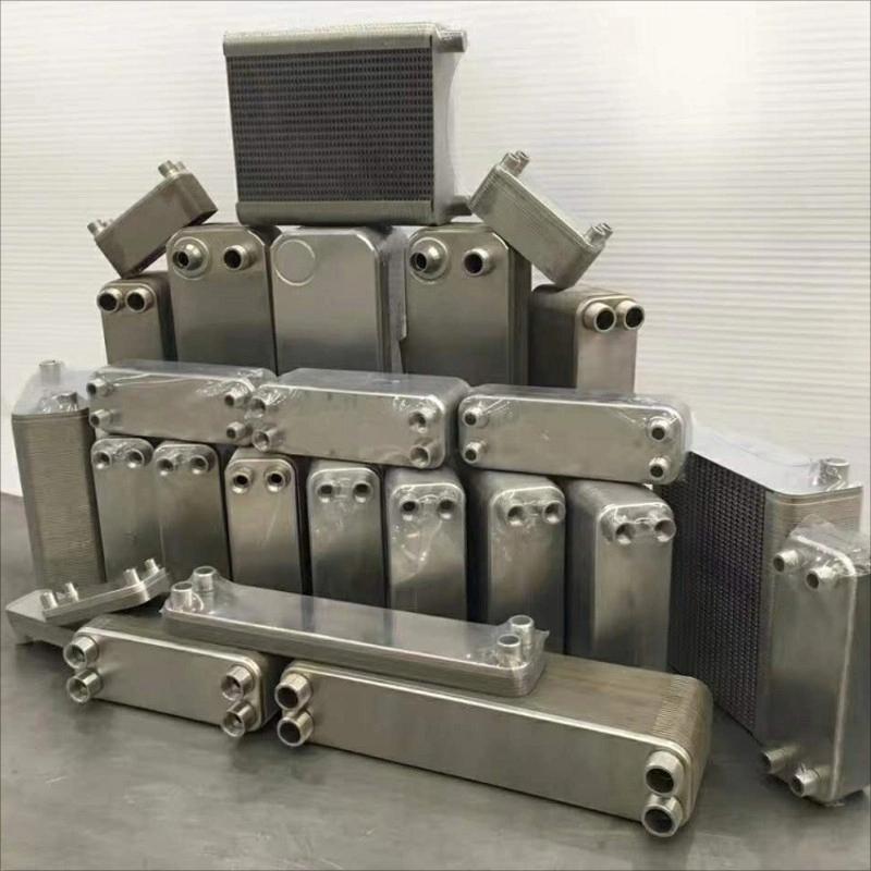 Hot Sale With CE Stainless Steel Brazed Plate Heat Exchanger for Food And Beverage Factory