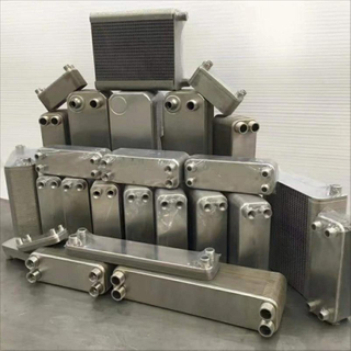 Industrial Stainless Steel Brazed Plate Exchanger for Beverages and Milk 