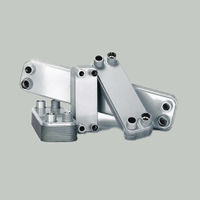 Stainless Steel 304/316L Brazed Plate Heat Exchanger Water to Water/Gas/Oil Heat Exchanger 