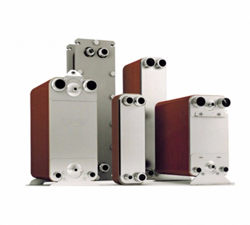 H015 copper heat exchanger steam titanium brazed plate heat exchanger soldering brazed heat exchanger