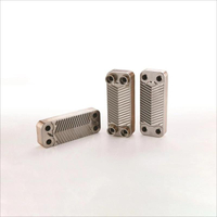 H050 Hot Water Brazed Heat Exchanger Manufacturing Plant Stainless Steel Brazed Plate Heat Exchanger