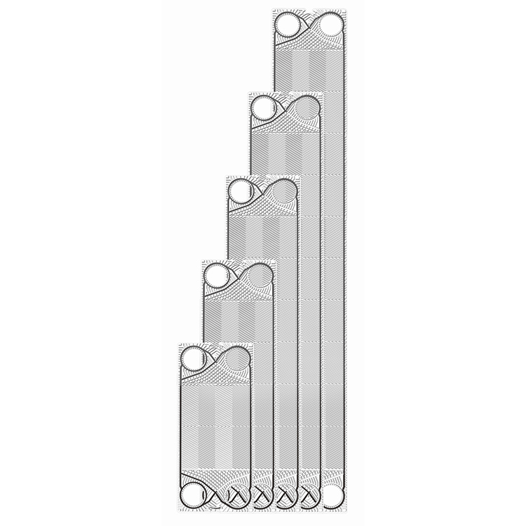 Tranter GX18 Stainless Steel 304 316 Plate For Plate Heat Exchanger